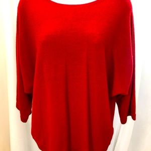 New York & Company Red sweater Size M